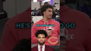 Will Chicago Bears pick Caleb Williams over Justin Fields next season? We ask NFL stars #shorts