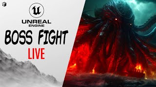 Boss Fight 3D Challenge | Unreal Engine | LIVE #2