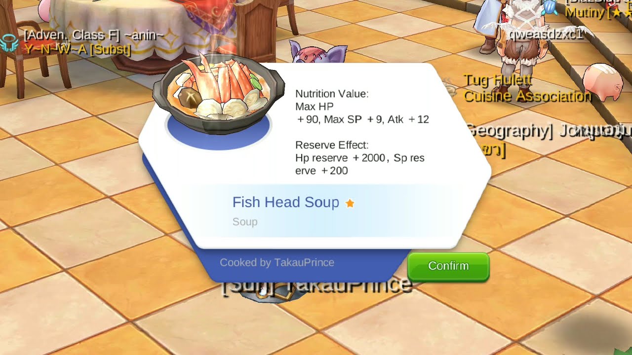 Ragnarok MHow To Make Fish Head Soup YouTube