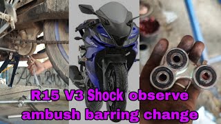 Yamaha R15 V3 Bike Shock Observe Ambush Barring Change