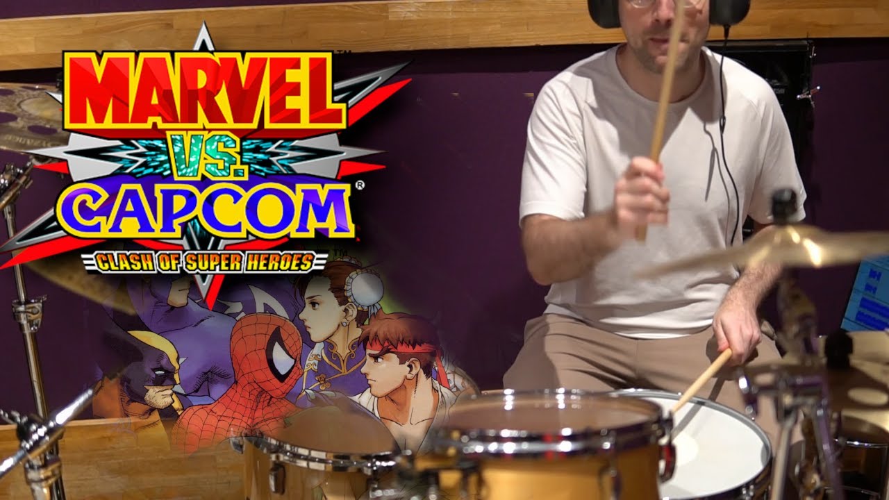 Marvel vs Capcom - Staff Roll (Drum Cover)