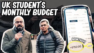 UK Student's Monthly Budget | Junaid Akram
