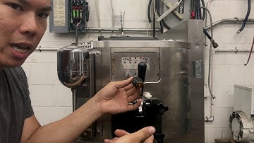 Taylor C707 ice cream machine Viscosity Adjustment