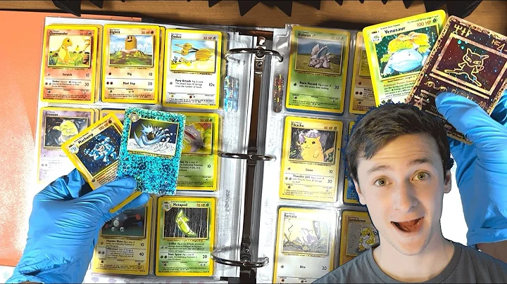 ASMR | Looking at My Dad's Vintage Pokemon Card Collection | unintentional + soft spoken asmr