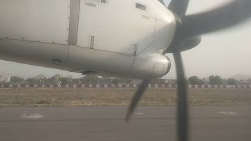 Jet Airways Flight 9W2250 Takeoff (JAI to DEL) | ATR 72-500 | VT-JCP