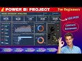 Power bi project end to end  dashboard  beginners  power bi tutorial 2023
