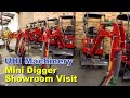Mini digger  uhi machinery showroom visit