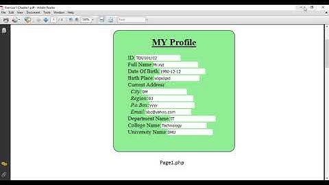 Episode 20 - Displaying output on form elements in Amharic (አማርኛ)