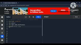 #Learn about Addition & Subtraction in C programming