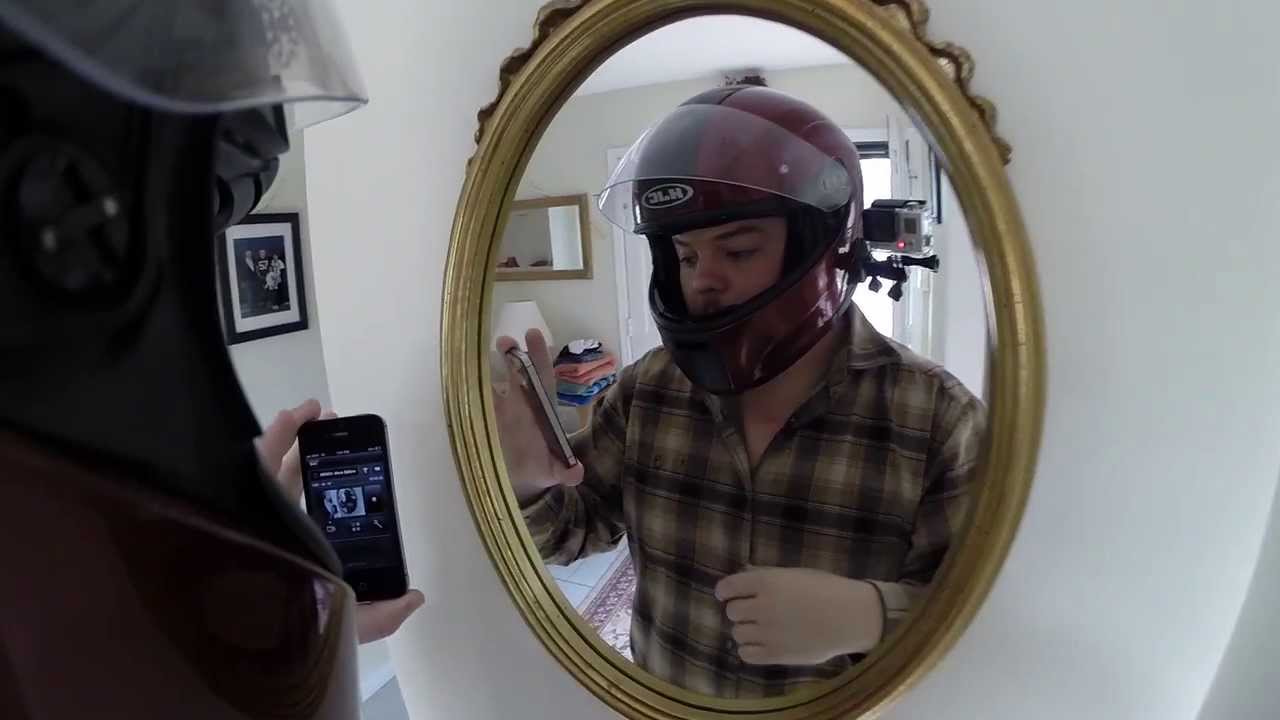 GoPro Motorcycle Helmet Mount - YouTube