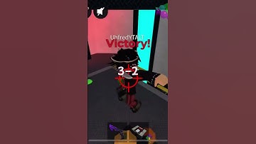 1v1 with.. @RealUhfredYT #roblox #mm2 #mm2gameplay #1v1 #edit #capcut