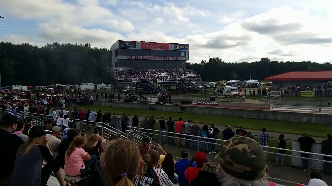Larry Dixon's two seater nitro drag car
