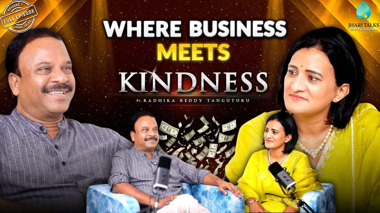 Tanguturu Reddy Rakesh A Life of Purpose & Compassion | Radhika Reddy Tanguturu | Jhari Talks ...