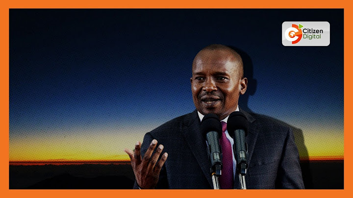 Kindiki attends the inauguration of President Duma Boko in Botswana