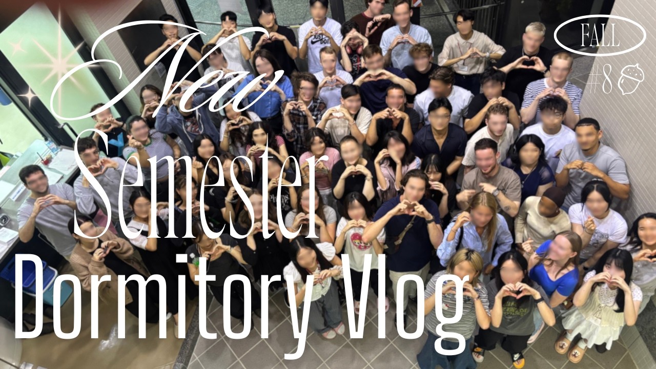 [New Semester] Dormitory Vlog in September