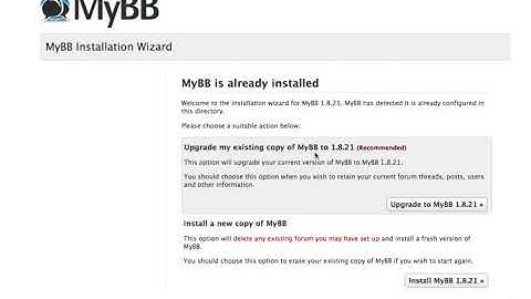 Mybb Upgrade 1.8.22