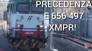 E 656 497.Dare precedenza E 656 497- Aln 668. TreniMisterJazz.