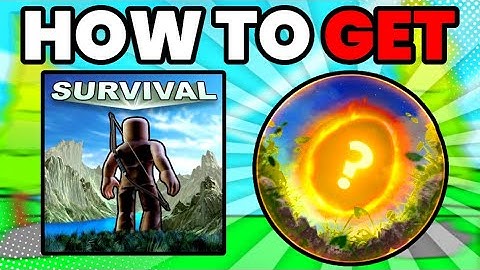 How To Get THE SURVIVAL GAME EGG in The Hatch Event!