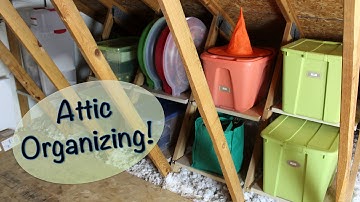 ATTIC ORGANIZATION IDEAS | AtticMaxx Review and Giveaway