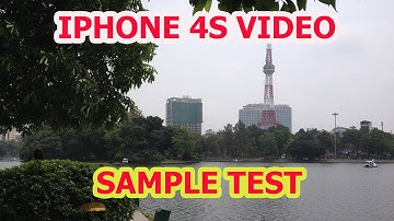 iPhone 4S  Rear and Front Camera Video Sample Test Official LOW LIGHT NIGHT