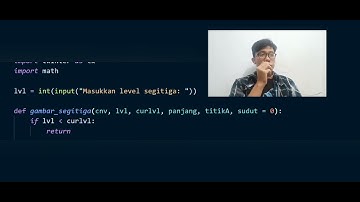 Algoritma Dan Pemrograman 2 (Segitiga Rekursif)