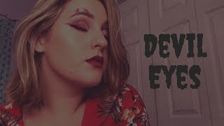 Celebrity Devil Eyes Halloween Tutorial | Rianna Schuler 2018 Net Worth