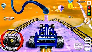 Formula Car Racing Stunt 3D 2021 - Impossible Mega Ramp Car Driving - Android Gameplay screenshot 1