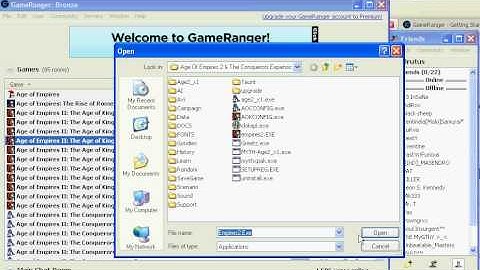 Game Ranger setup for Age of empires