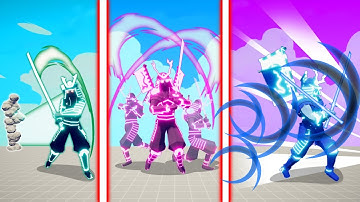 EVOLUTION OF COMBO SLASH by SAMURAI | TABS - Totally Accurate Battle Simulator