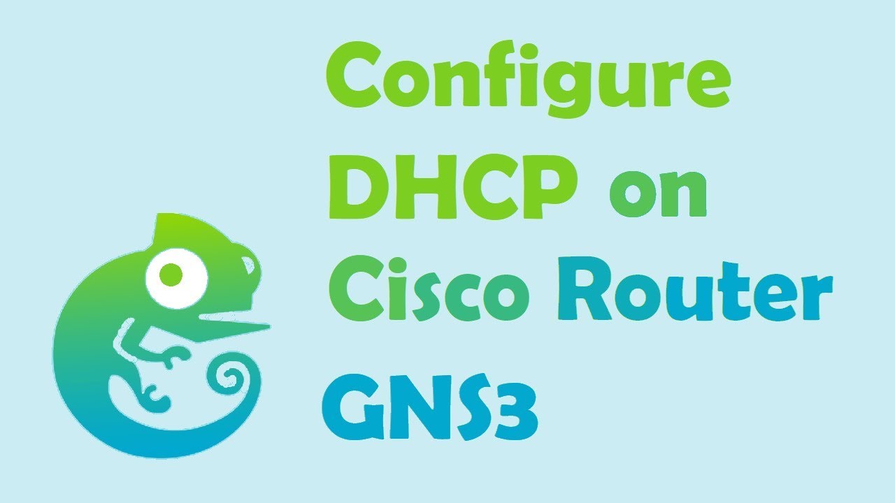 How to Configure DHCP on Cisco Router GNS3 - YouTube