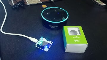 Remote LED control using Alexa & Bolt WiFi Module