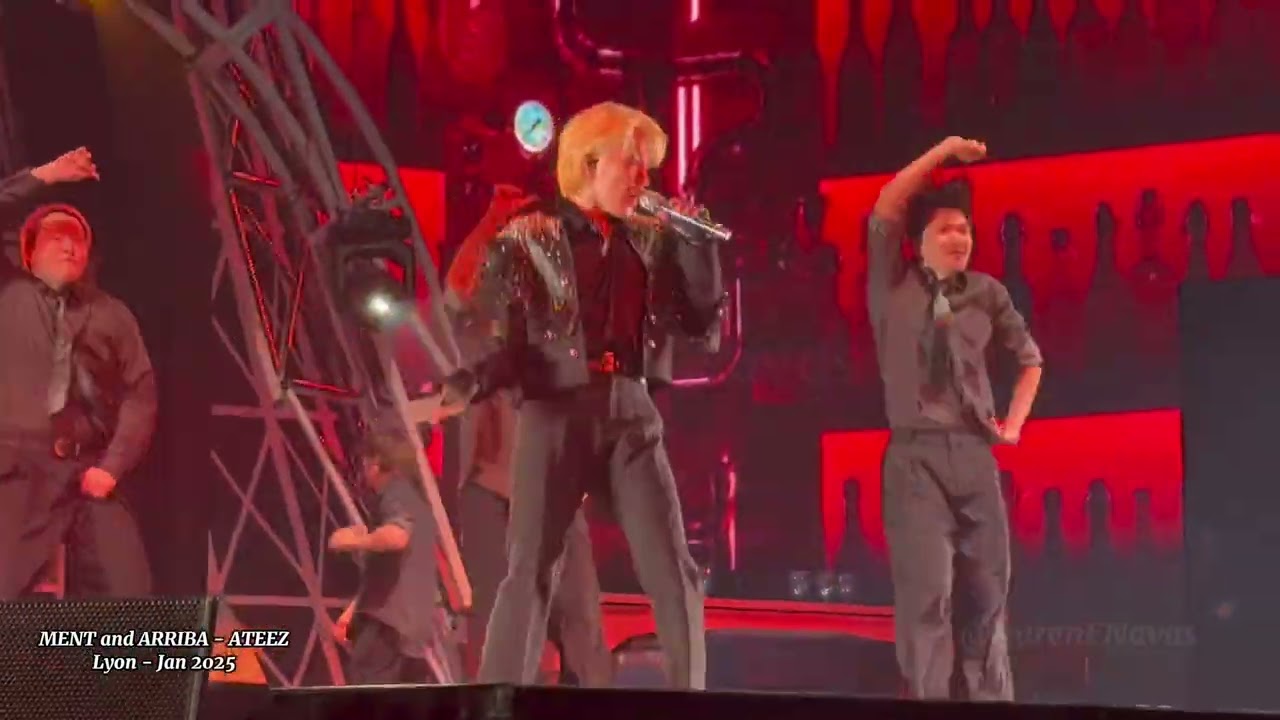 [20250118] MENT and ARRIBA and DJANGO - ATEEZ LYON 2025