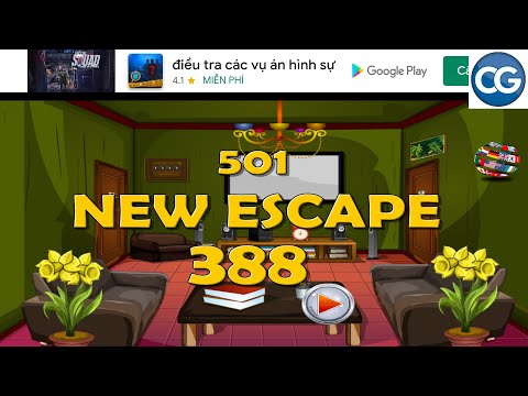 [Walkthrough] Classic Door Escape level 388 - 501 Room escape 388 - Complete Game