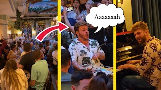 Pianist's Plan To Surprise Guest At Italian Restaurant Takes Unexpected Turn 🤯