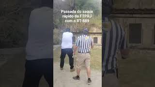 Prova de saque rápido com o Revólver RT-889