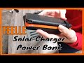 FEELLE Solar Charger 25000mAh Solar Power Bank 4 Panels Dual USB Ports Product Review