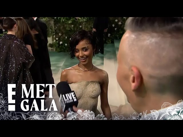 Don’t Get Water on Tyla’s Balmain Sand Dress | Met Gala 2024