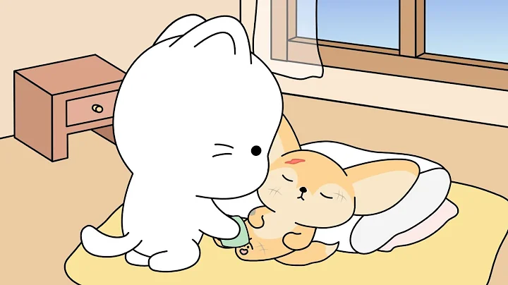 treating an injured fennec fox | ASMR animation