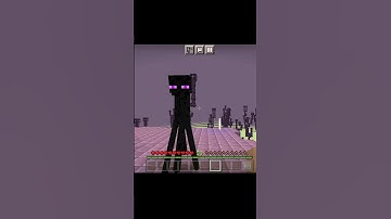 IF SAVING ENDERMAN WAS A CHOICE | MINECRAFT #shorts