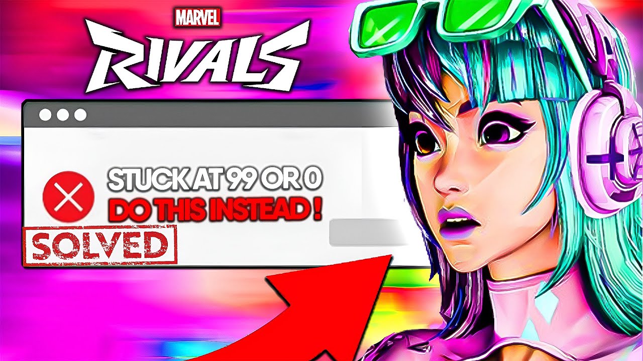 Rivals Loading Screen Tips How to Fix Marvel Rivals Stuck at 99% or 0% Loading Screen - YouTube