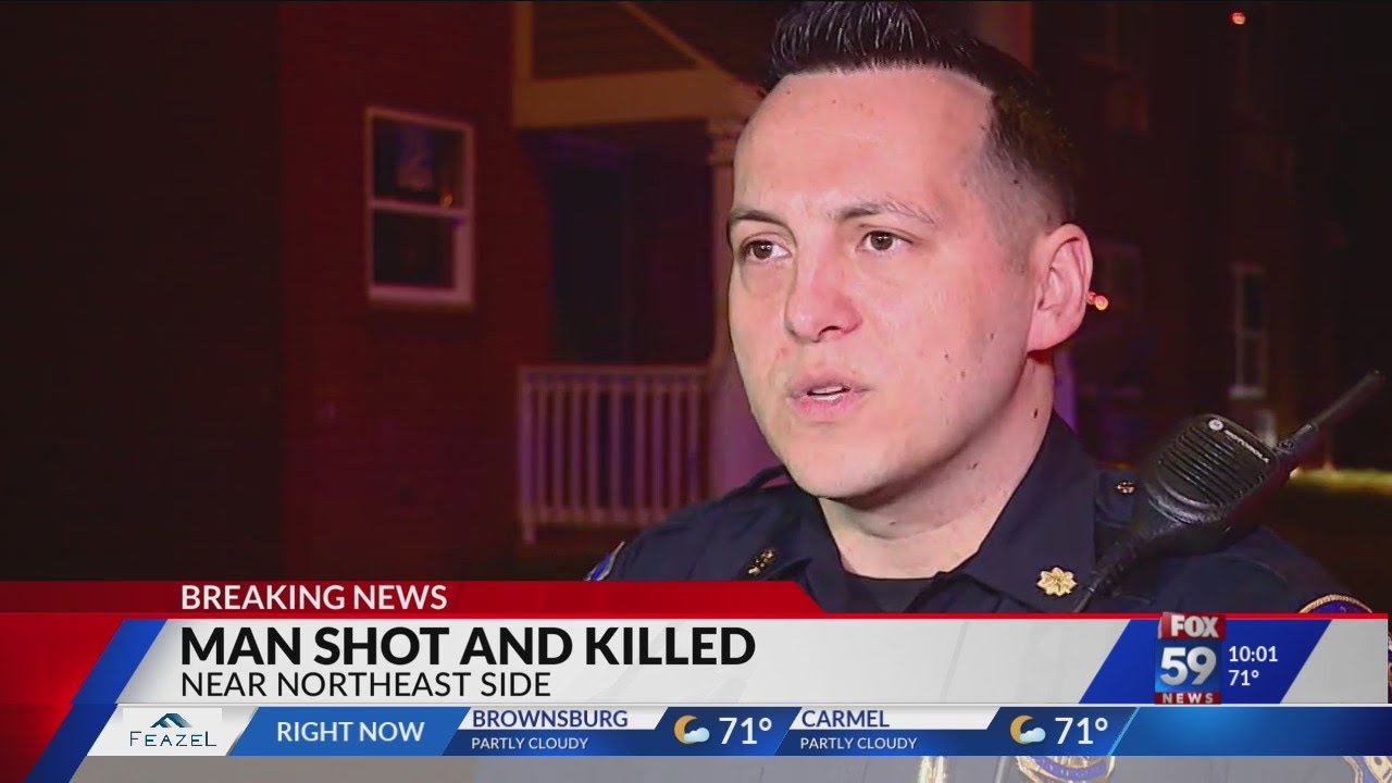Man shot, killed on Indy’s near northeast side - YouTube