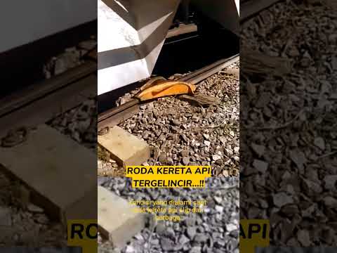 Video: Adakah kereta api mempunyai roda?