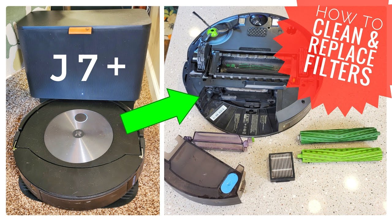 For iRobot Roomba J7 7150/J7 Plus 7550 Robot Vacuum Roller Main Side Brush  Dust Bag Hepa Filter For Cleaner Replacement Kit Part