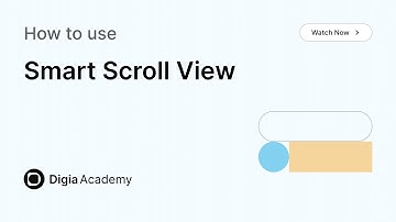 How to use Smart Scroll View widget in Digia Dashboard | Step-by-Step Tutorial | Digia Academy