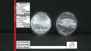 $2 1/2 Indian / $20 St Gaudens - 1 oz Silver - Uncirculated