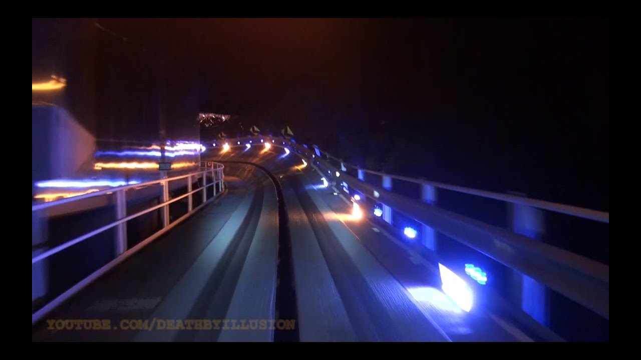 Test Track At Night On-ride Front Seat (HD POV) Epcot WDW