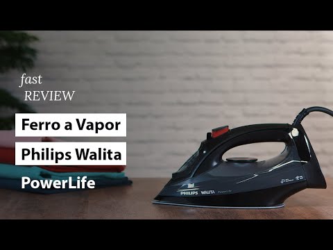 Vídeo: Philips Azur ferro a vapor: especificações, comparação com concorrentes e comentários