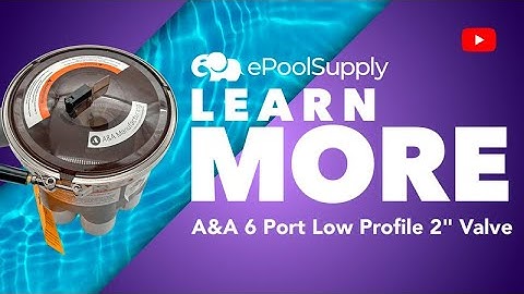 A&A 6 Port Low Profile 2" Valve - Part Number: 540437 - Overview