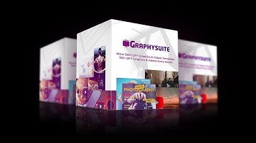 GraphySuite Premium 900+ Graphics & Videos Templates Spread over 19 More Formats