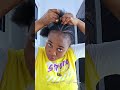 Simple DIY hairstyle #diy #hairstyle #lifestyle #haircare #tutorial #diyhairstyle